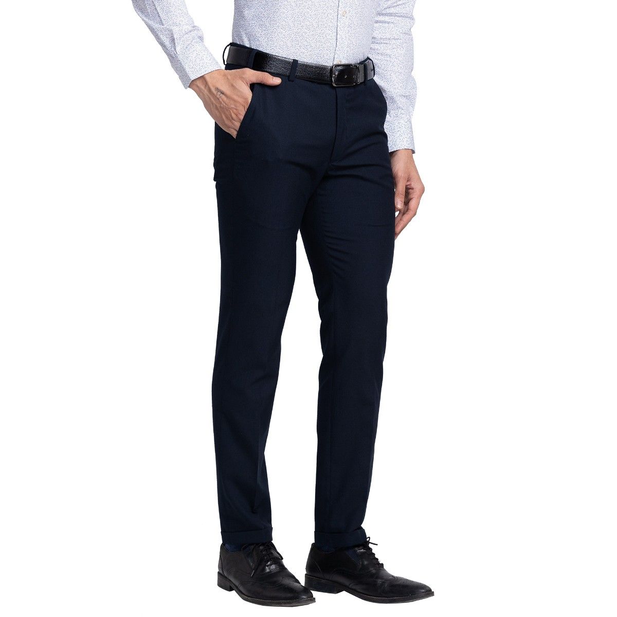 PARK AVENUE Slim Fit Men White Trousers - Buy PARK AVENUE Slim Fit Men  White Trousers Online at Best Prices in India | Flipkart.com