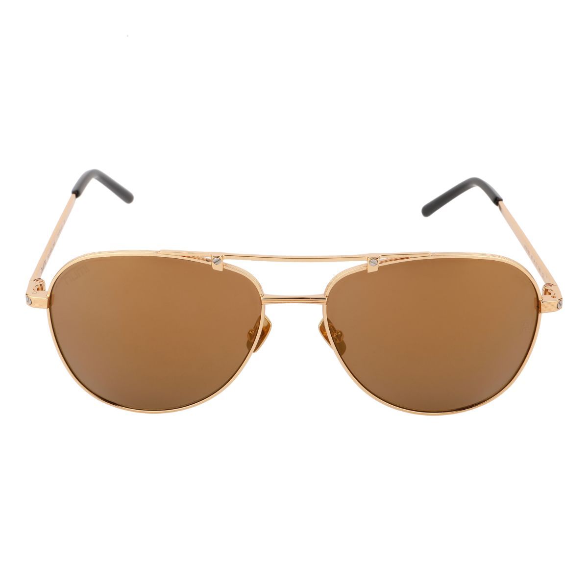 NUMI Gold Aviator UV Protected Sunglasses N18140SCL1