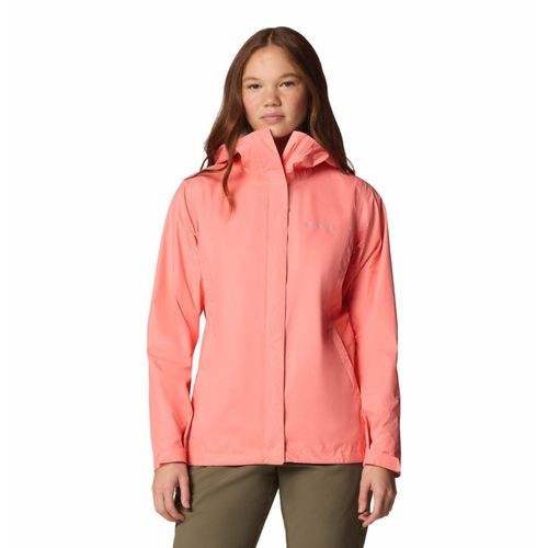 Columbia Womens Pink Omni-Tech Arcadia II Rain Jacket (L)