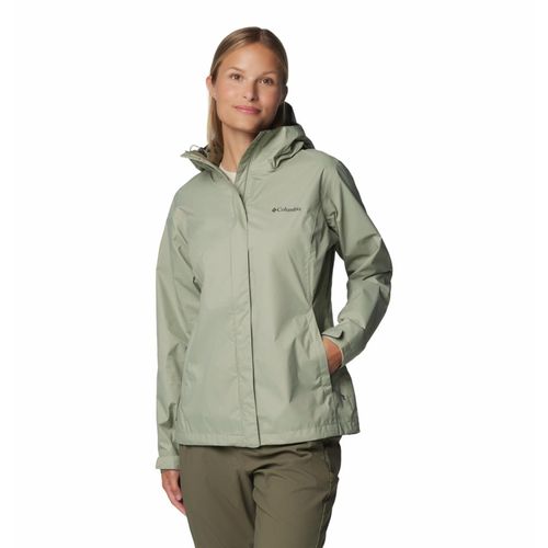 Buy Columbia Womens Green Omni-Tech Arcadia II Rain Jacket Online