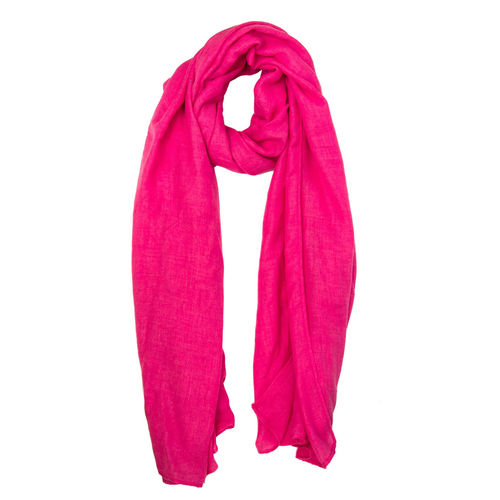 Buy Pipa Bella by Nykaa Fashion Pink Woolen Scarf Online