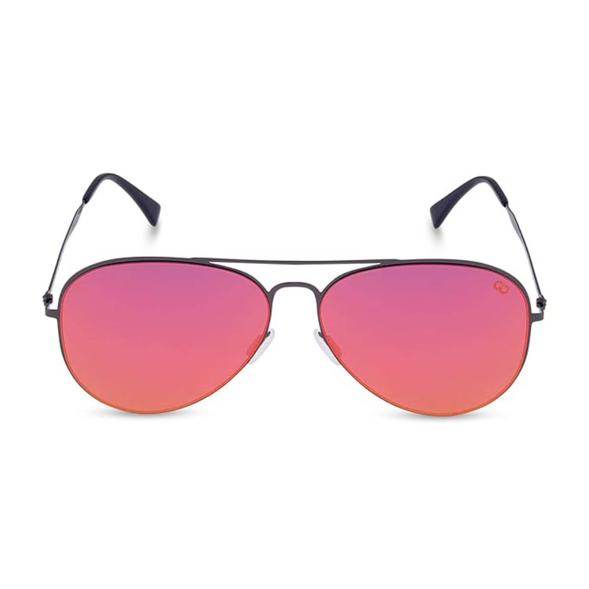 Gio Collection Uv Protection Orange Aviator Women Sunglass-57 - GM.6201C
