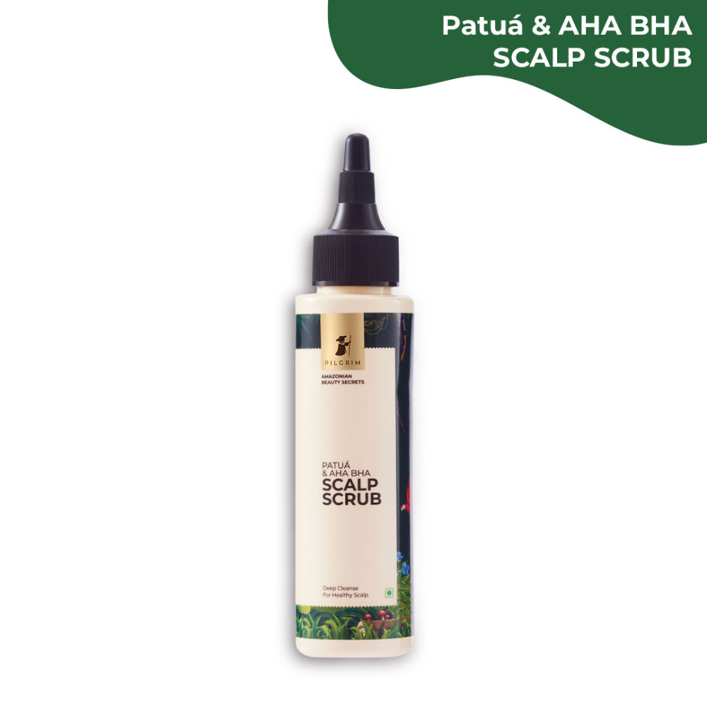 Pilgrim Patua & AHA BHA Scalp Scrub Deep Cleanse for Healthy Scalp