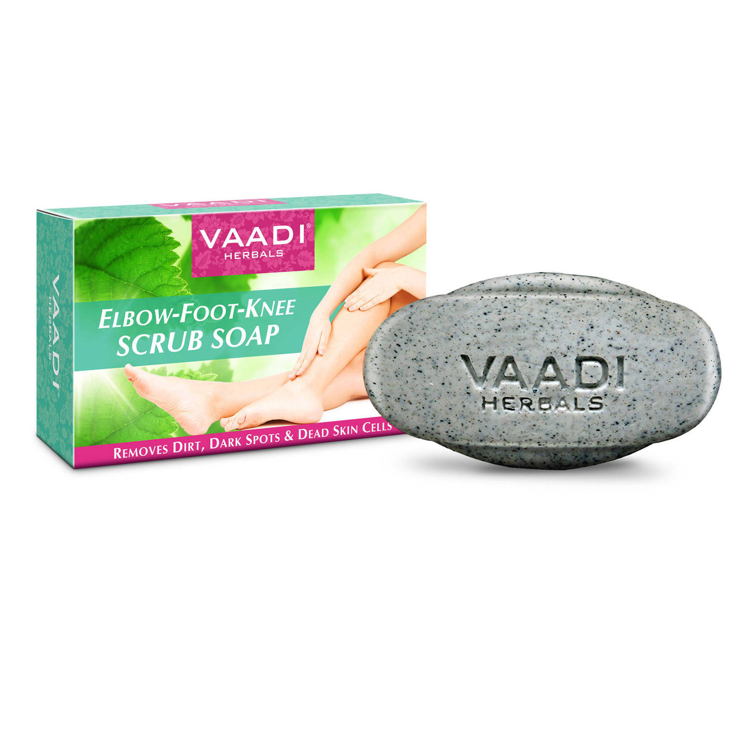 Vaadi Herbals Elbow-Foot-Knee Scrub Soap