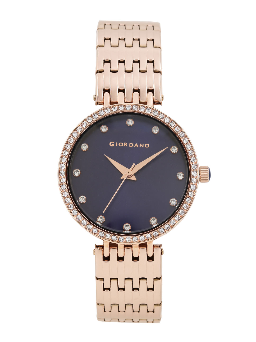 giordano rose gold watch