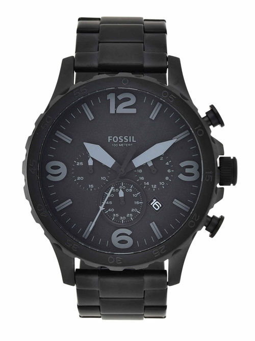 Buy Fossil JR1401 Nate Black Watch For Men Online