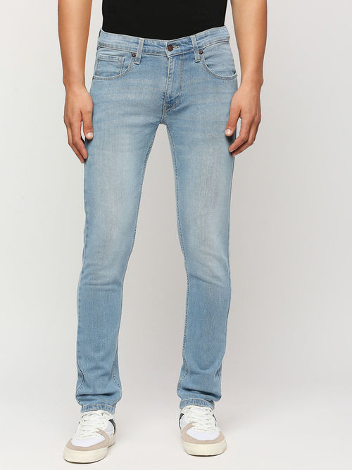 Buy Pepe Jeans Vapour Tapered Fit Low Waist Jeans Light Blue Online