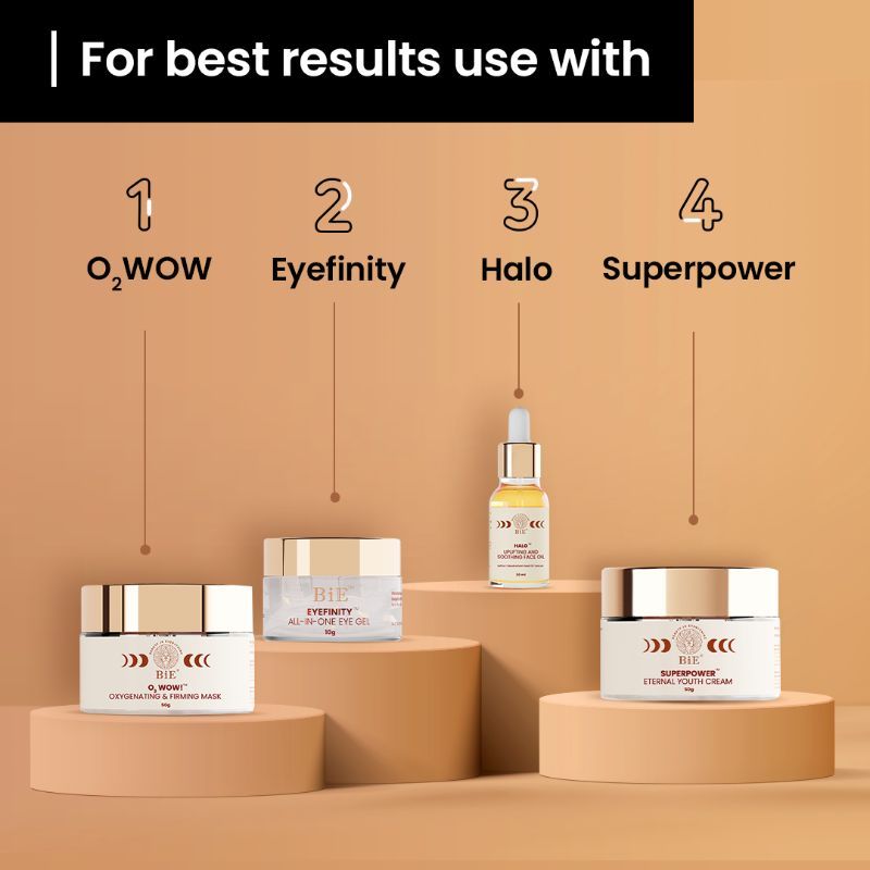 BiE Halo Uplifting & Soothing Face Oil With Pure Saffron For Brighter Skin Buy BiE Halo