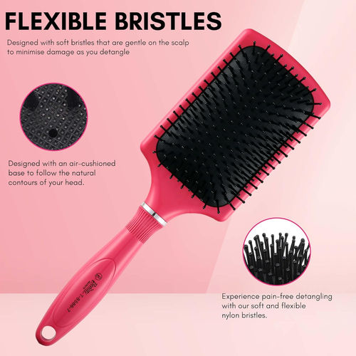Buy Beauté Secrets Gently Detangles Large Paddle Hair Brush For