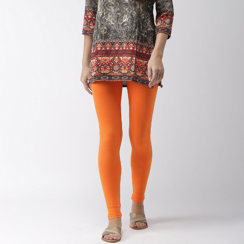Buy Orange Leggings for Women by LYRA Online | Ajio.com