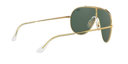Buy Ray-Ban 0RB3597 Green Wings Shield Sunglasses (33 mm) Online