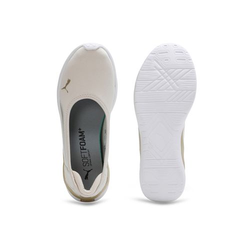 Buy Puma Evelyn Soft ride Womens Beige Ballerina Online