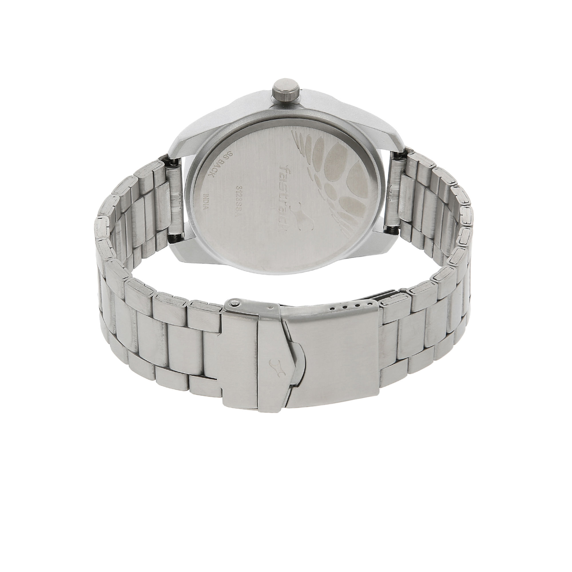Buy Fastrack NM3123SM02 Silver Dial Analog Watch For Men Online