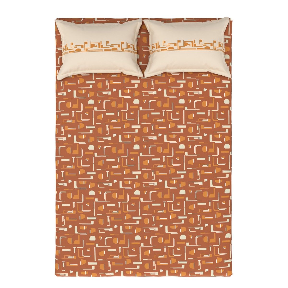 Buy My Trident Utsav Bedsheet Set Cotton 1 Bedsheet With 2 Pillow