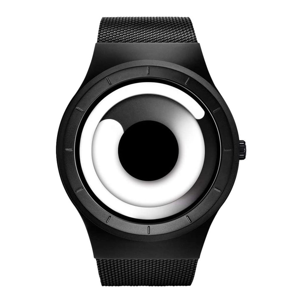 Buy Vilam Creative White Spinner Dial Rotating Line Timing Unique