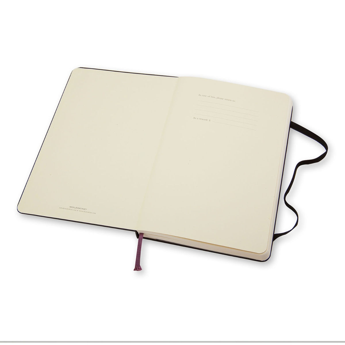 MOLESKINE Classic Notebook Plain Hard Cover Large Black Buy MOLESKINE