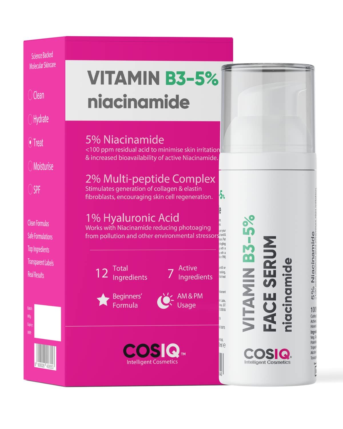 Cos-IQ Niacinamide Vitamin B3-5 Face Serum