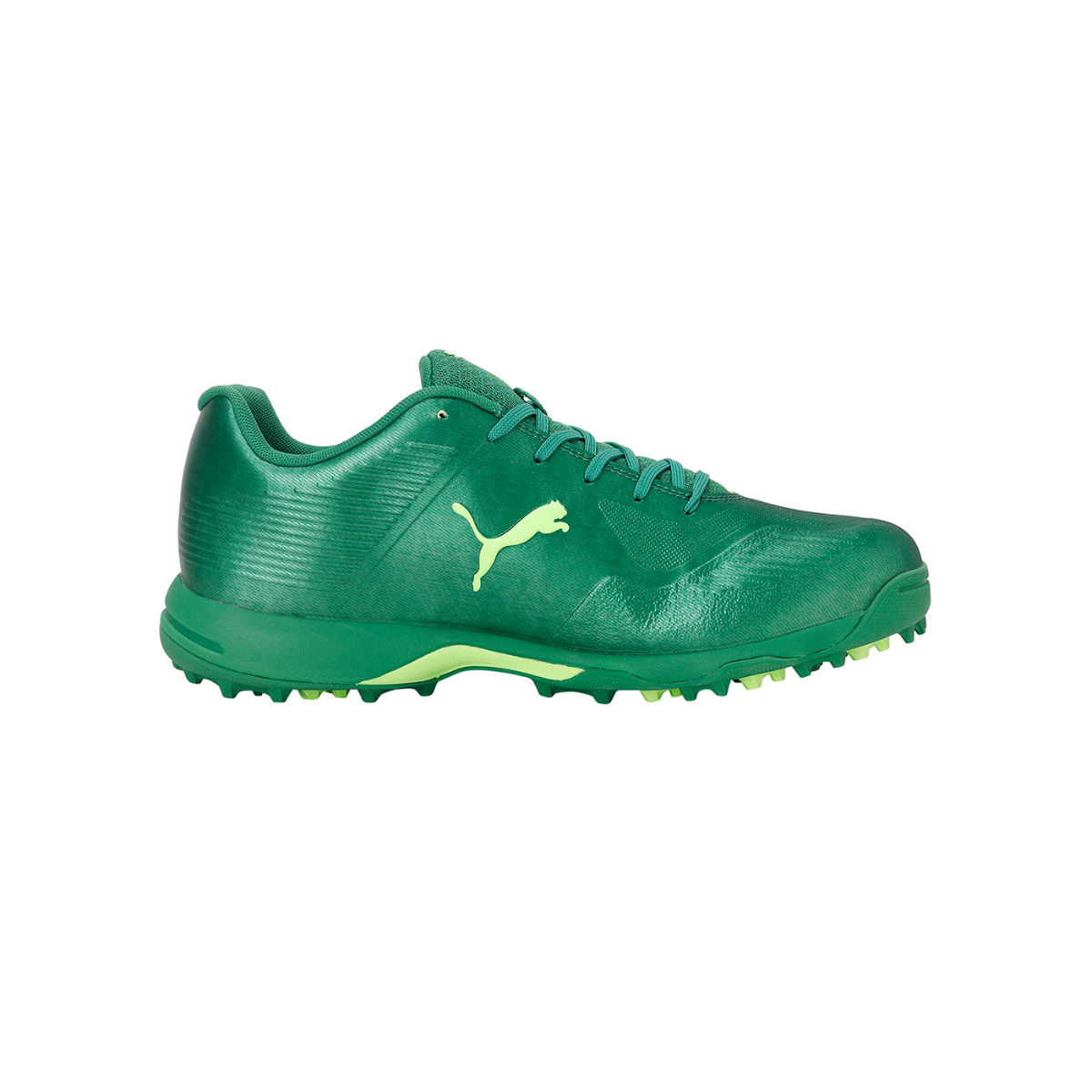 Puma green cricket shoes store