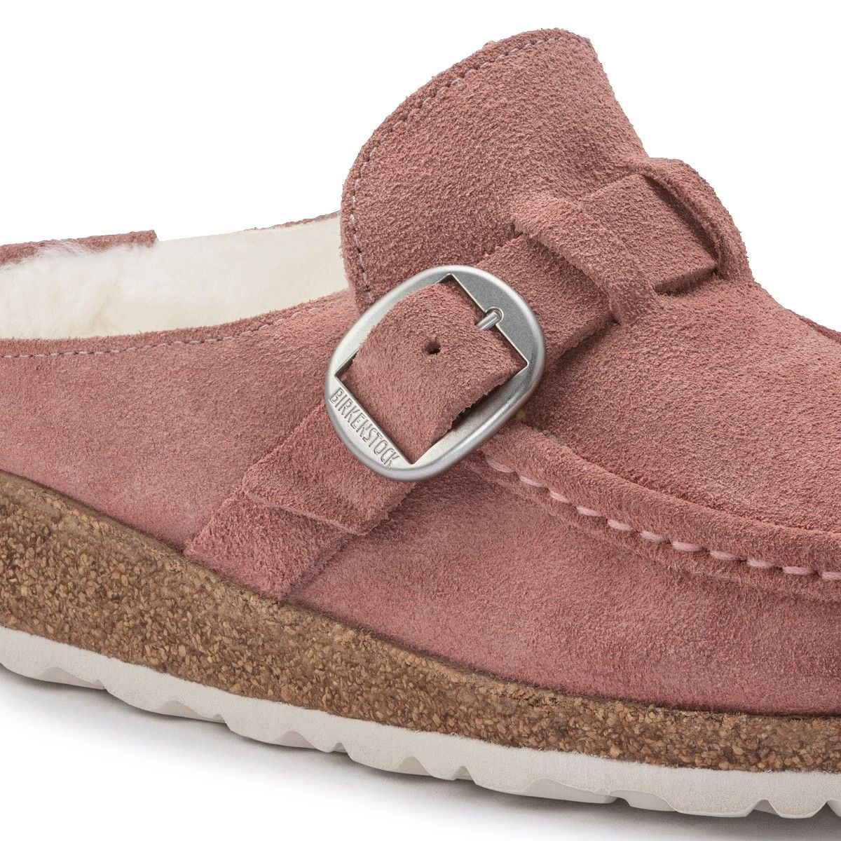 Birkenstock buckley sales shearling clog