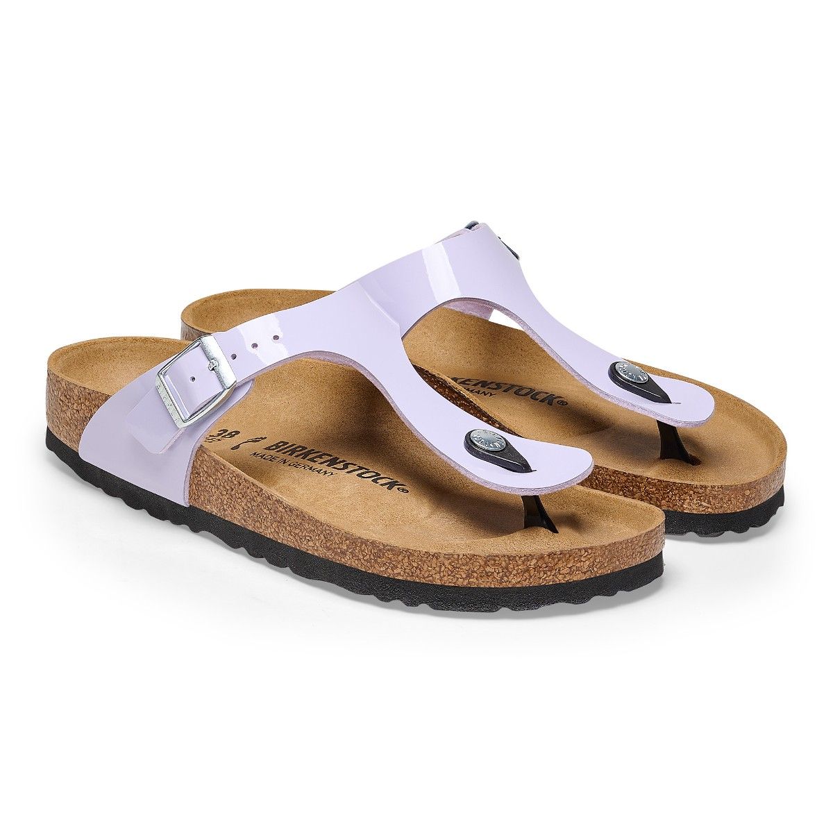 Purple store gizeh birkenstock