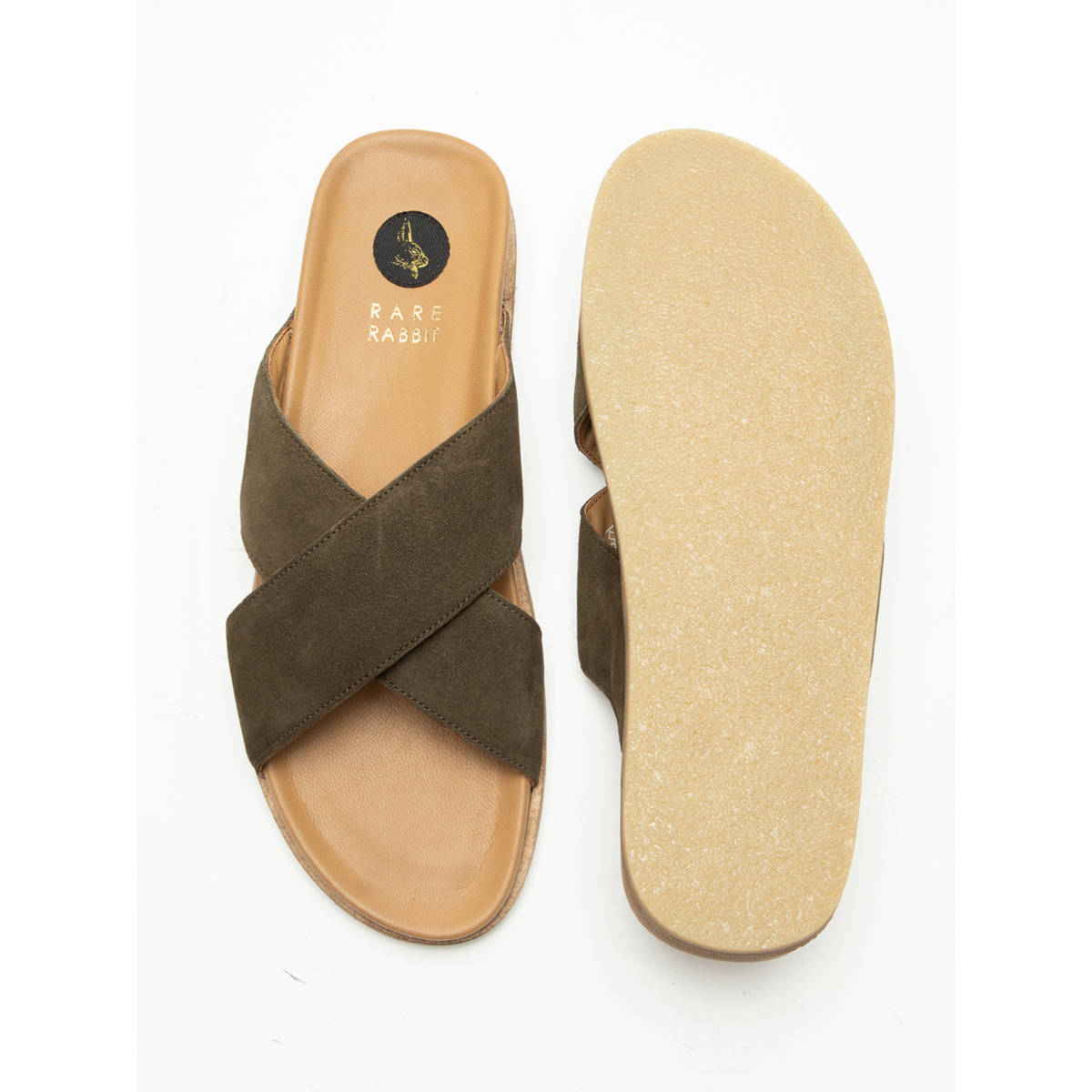 Buy Rare Rabbit Cross-green Flip Flops Online