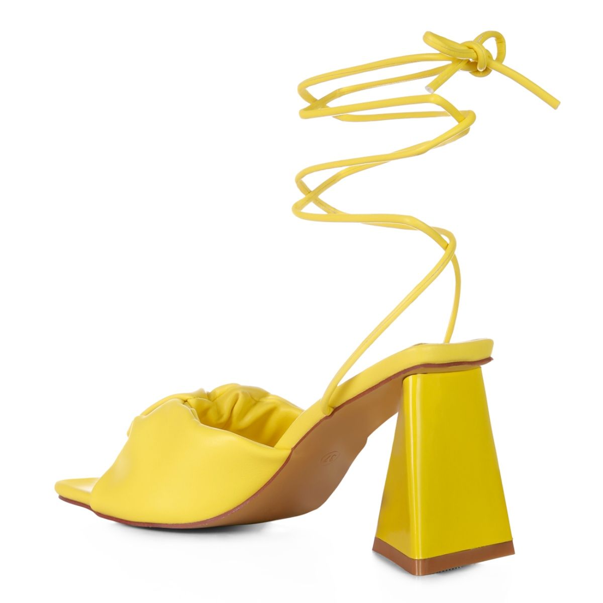 London Rag Solid Yellow Heels Buy London Rag Solid Yellow Heels Online