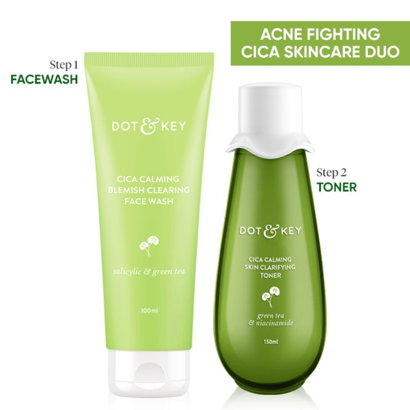 Dot & Key Cica Cleansing & Toning Set