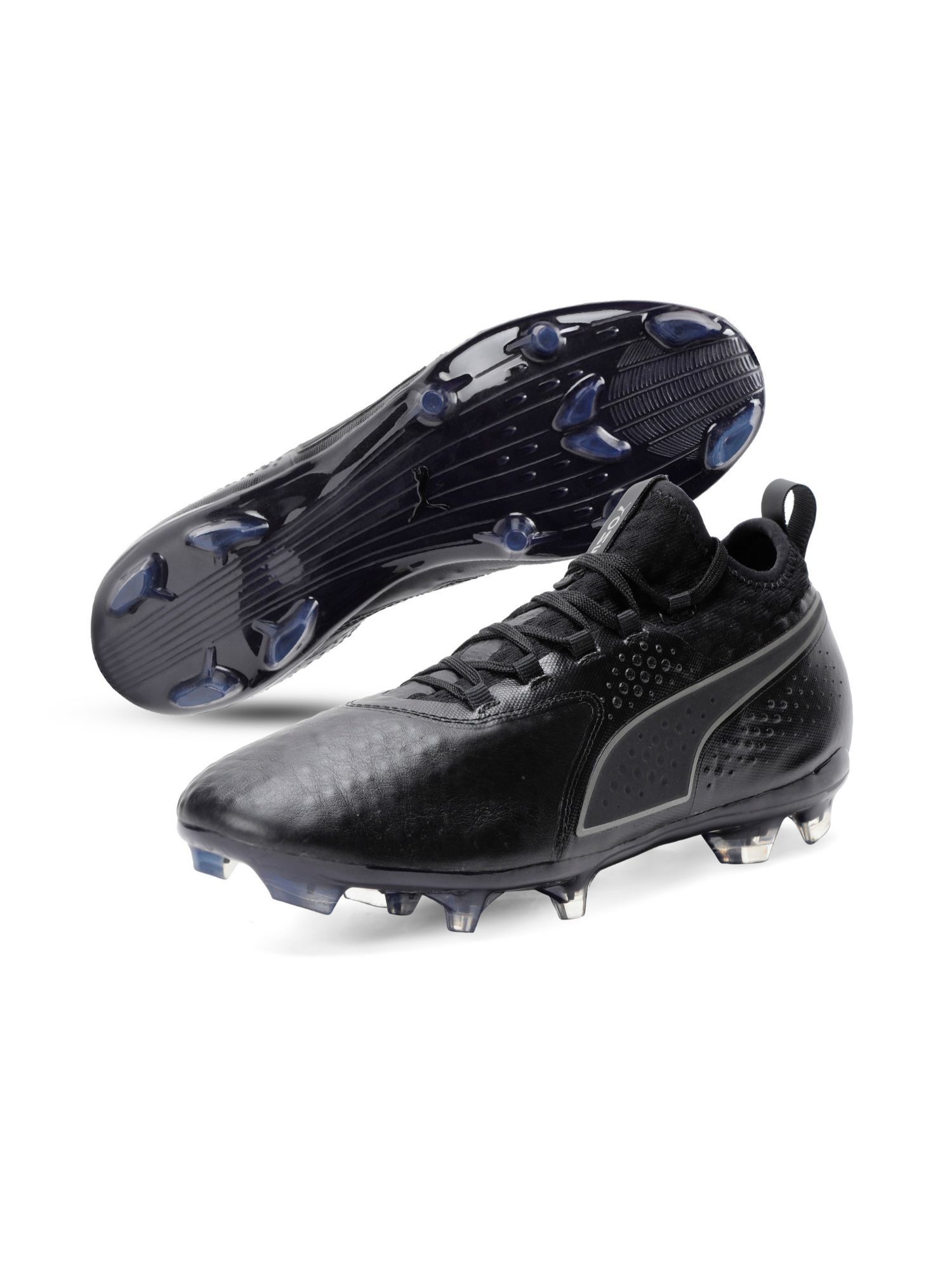 Puma one 1 leather hot sale black