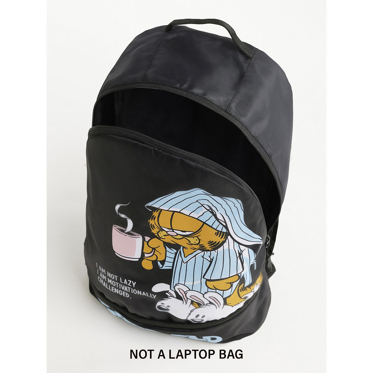 Buy Bewakoof X Official Garfield Merchandise Unisex Black Lazy