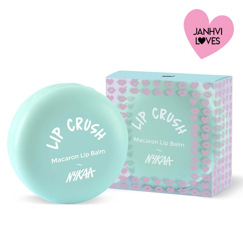 Nykaa Lip Crush Macaron Lip Balm - Mint 05