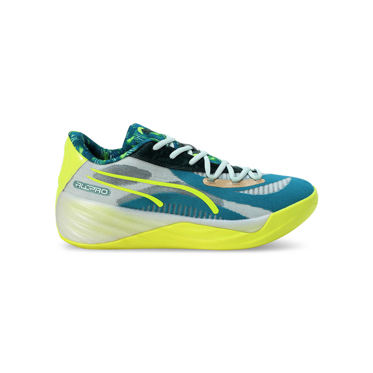 Buy Puma All-Pro NITRO Hoops Dreamz Unisex Green Basketball Shoes
