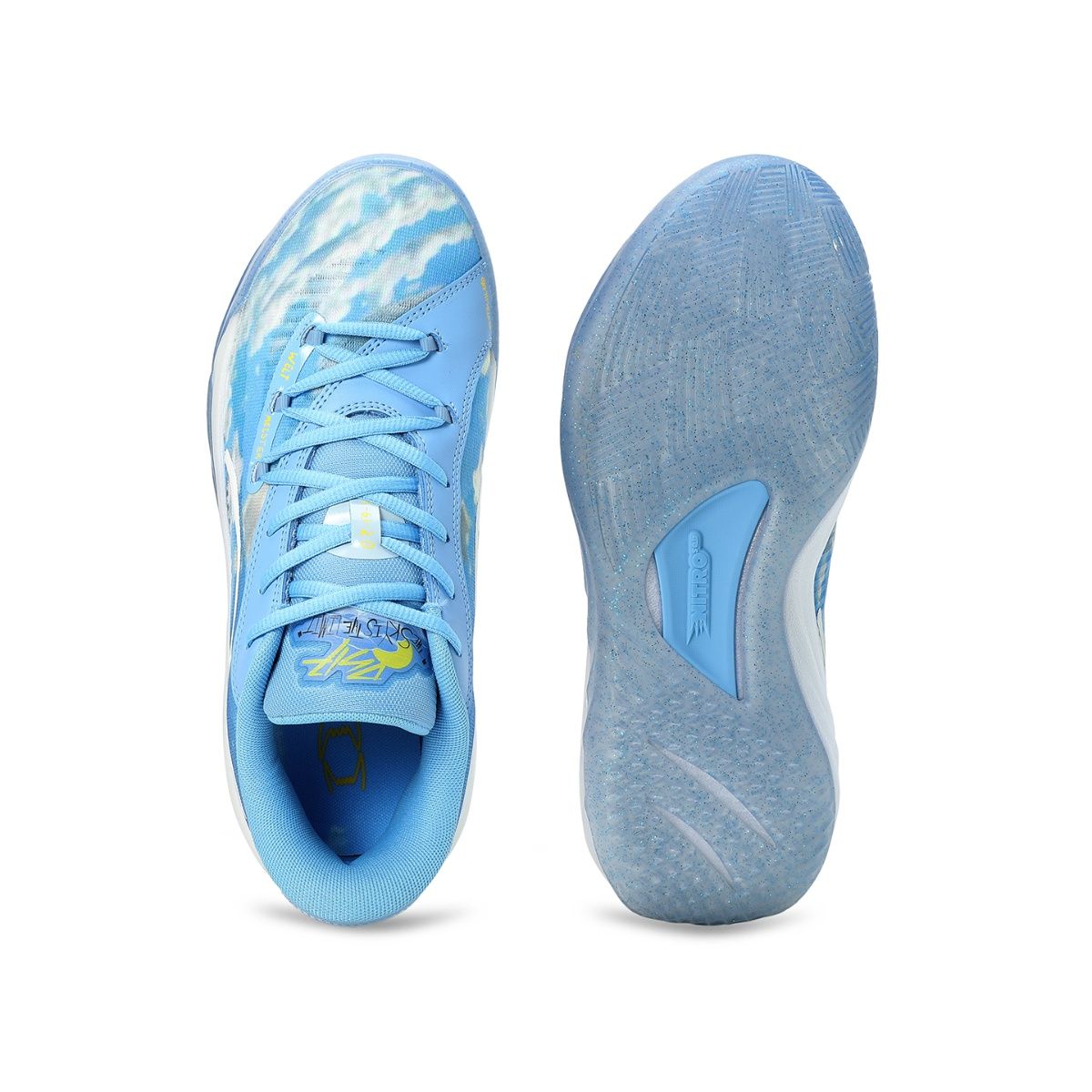 Buy Puma All-Pro NITRO Dennis Schroder Unisex Blue Basketball