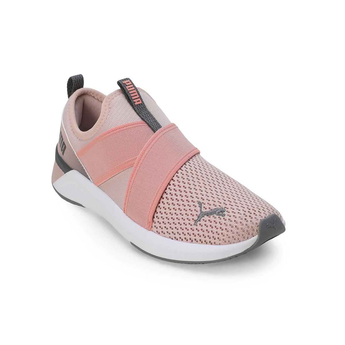 Puma SOFTRIDE Harli Slip-On Women Pink Running Shoes (UK 3)