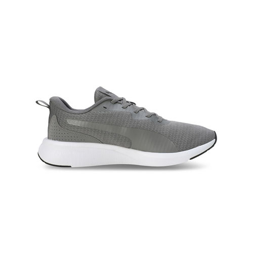 Puma Flyer Lite Unisex Grey Running Shoes (UK 4)
