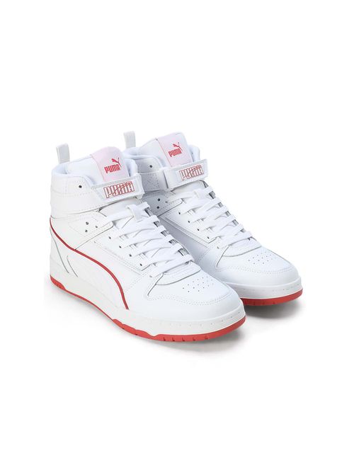 Buy Puma RBD Game Court- Z Mid Men White Sneakers Online