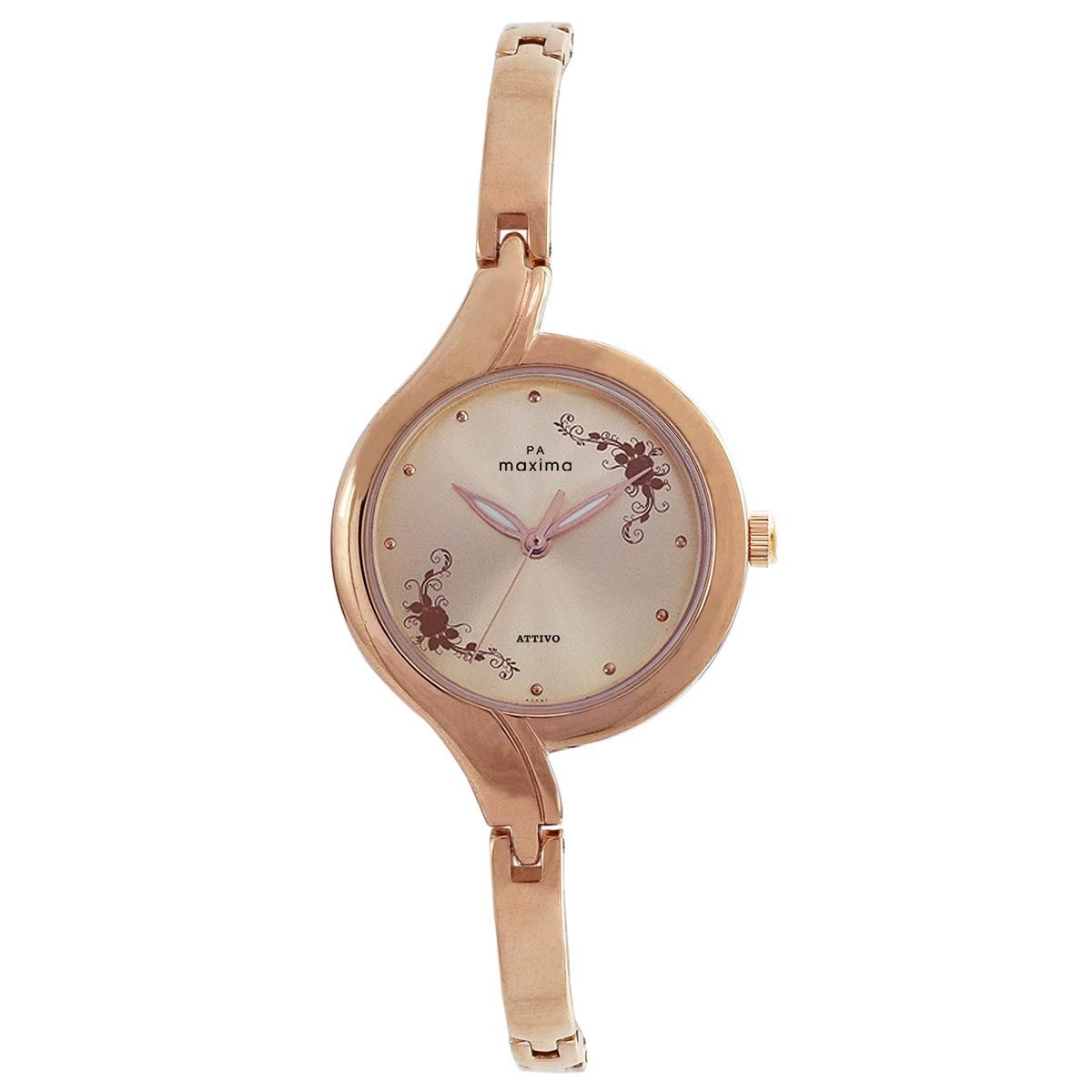Maxima rose gold watches for womens top