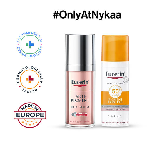 Eucerin Anti-Pigment Dual Serum & Pigment Control Fluid SPF 50+ Sunscreen Combo