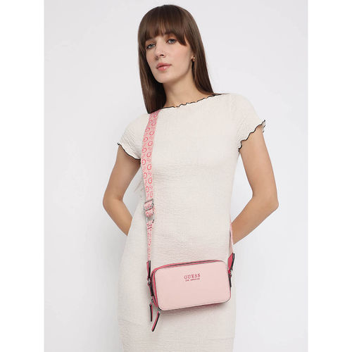 Mini Crossbody Guess Kamryn Mini Guess Powder Pink Solid