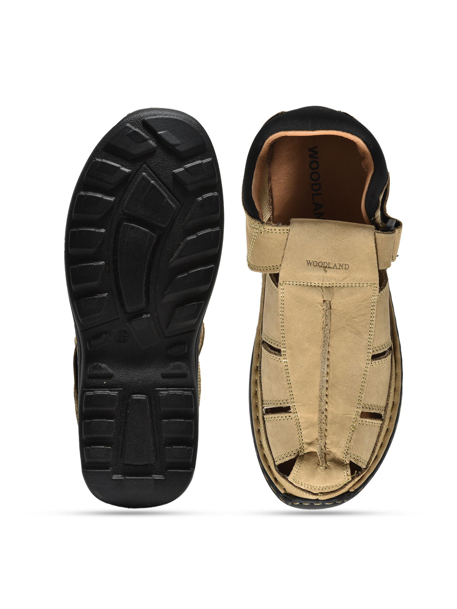 Woodland men's khaki casual sandal on sale