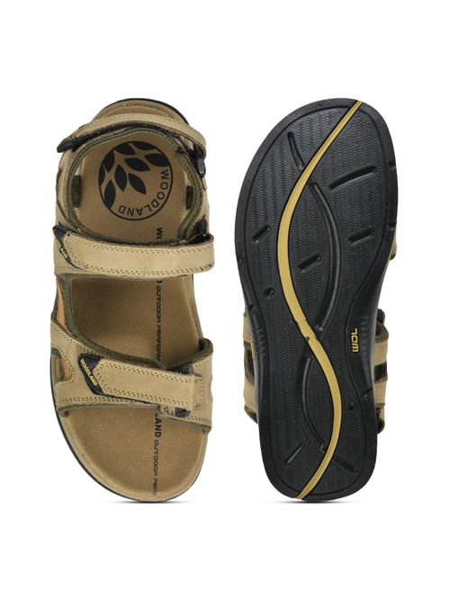 Flipkart Woodland Sandals Khaki Buy WOODLAND Men Khaki Casual