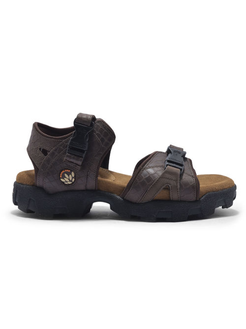 WOODLAND Men Brown Casual Sandals