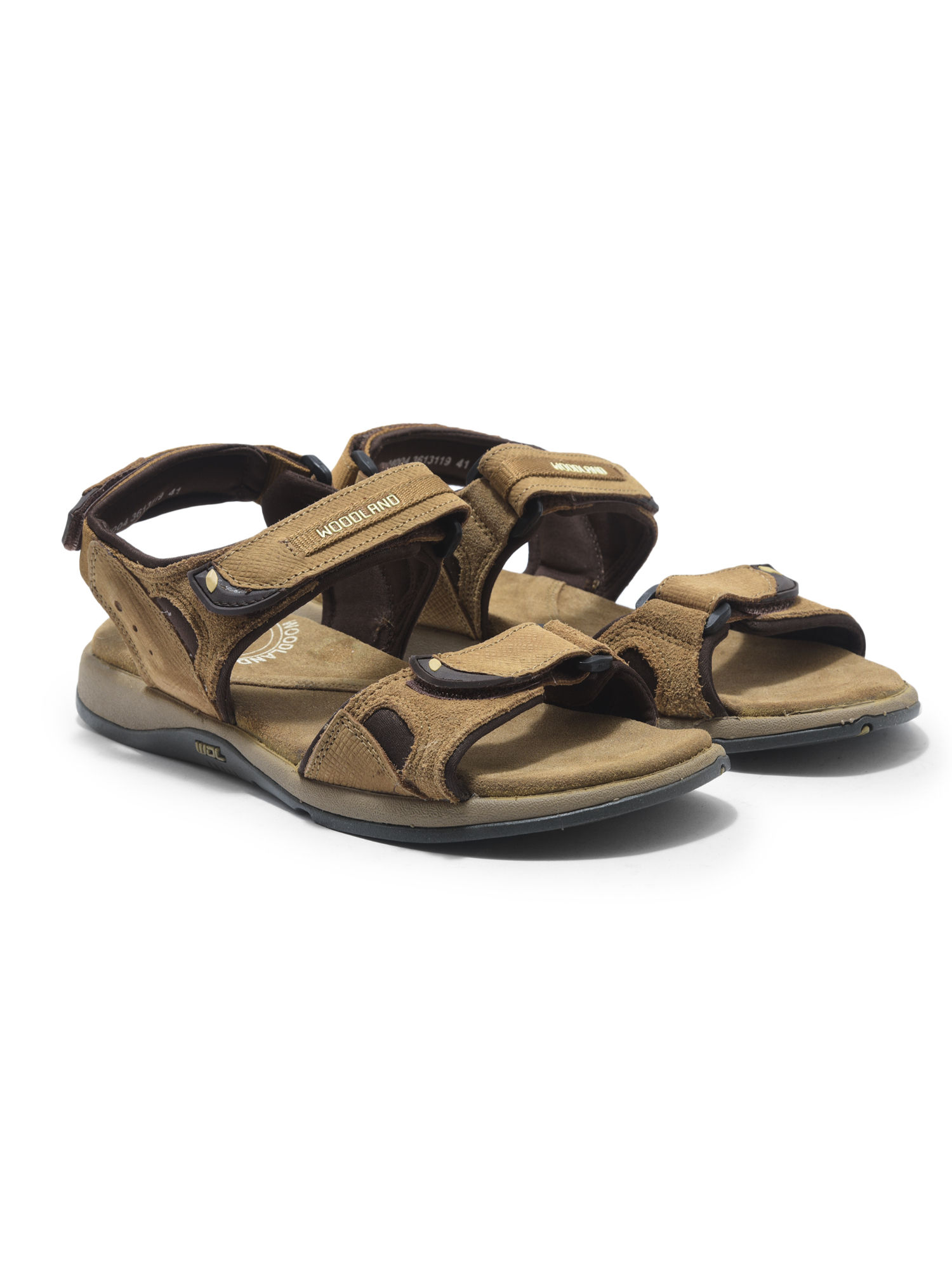 Woodland men's brown casual sandal on sale