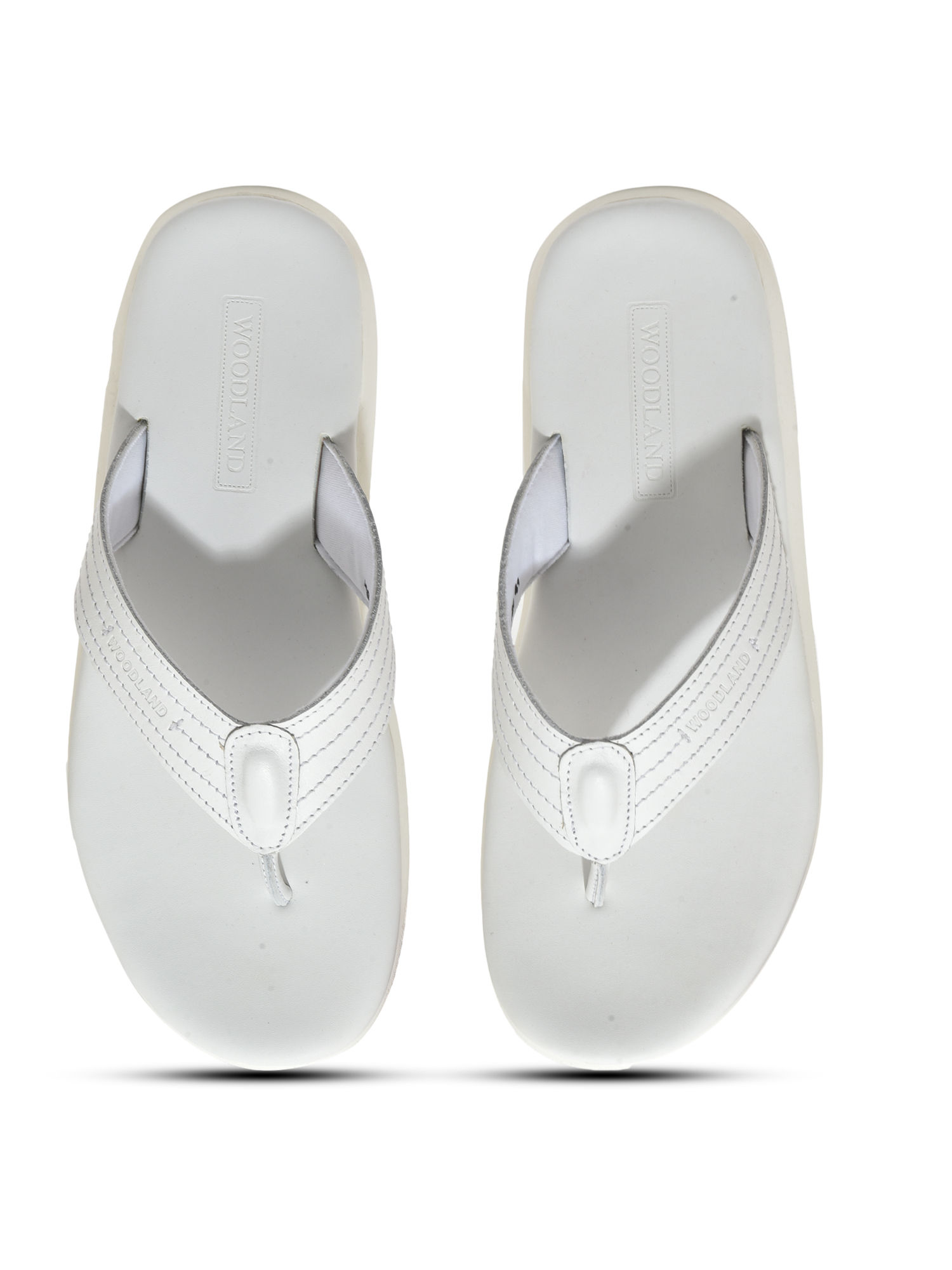 Buy WOODLAND Men White Casual Sandals Online