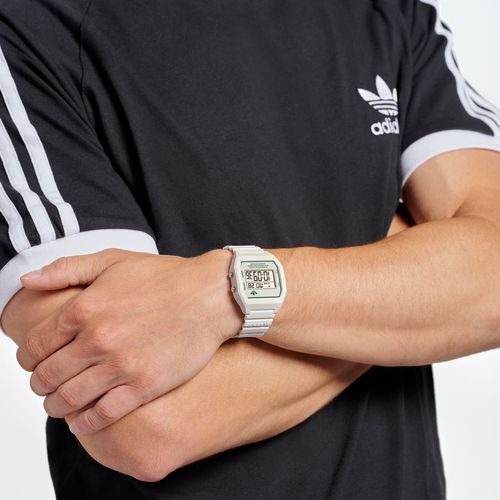 adidas Originals Digital Dial Unisex White Watch AOST23557
