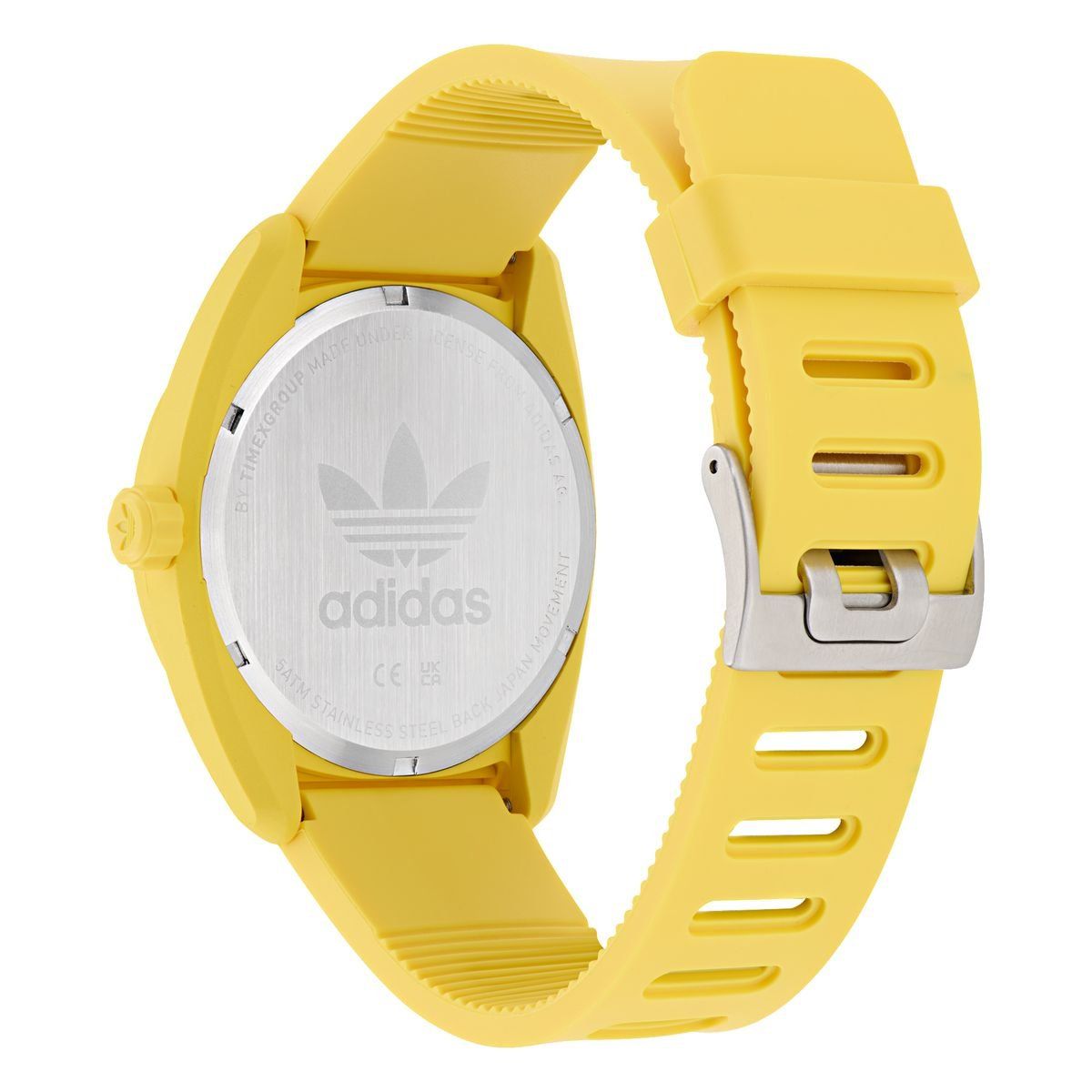 Yellow adidas watch outlet