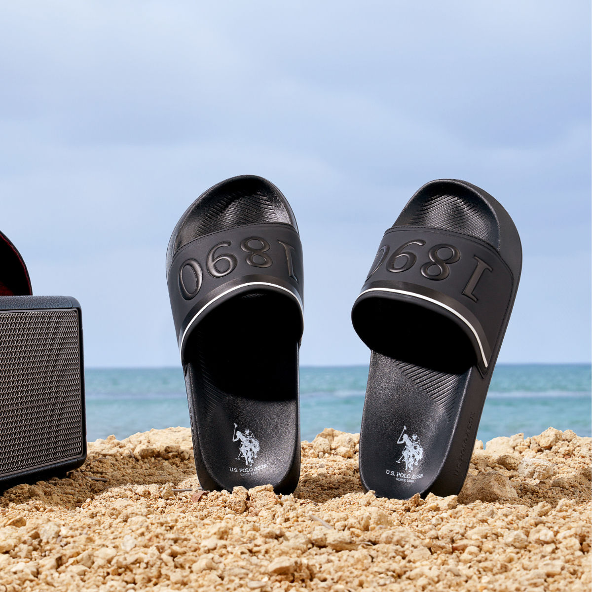 Mens sliders online sale