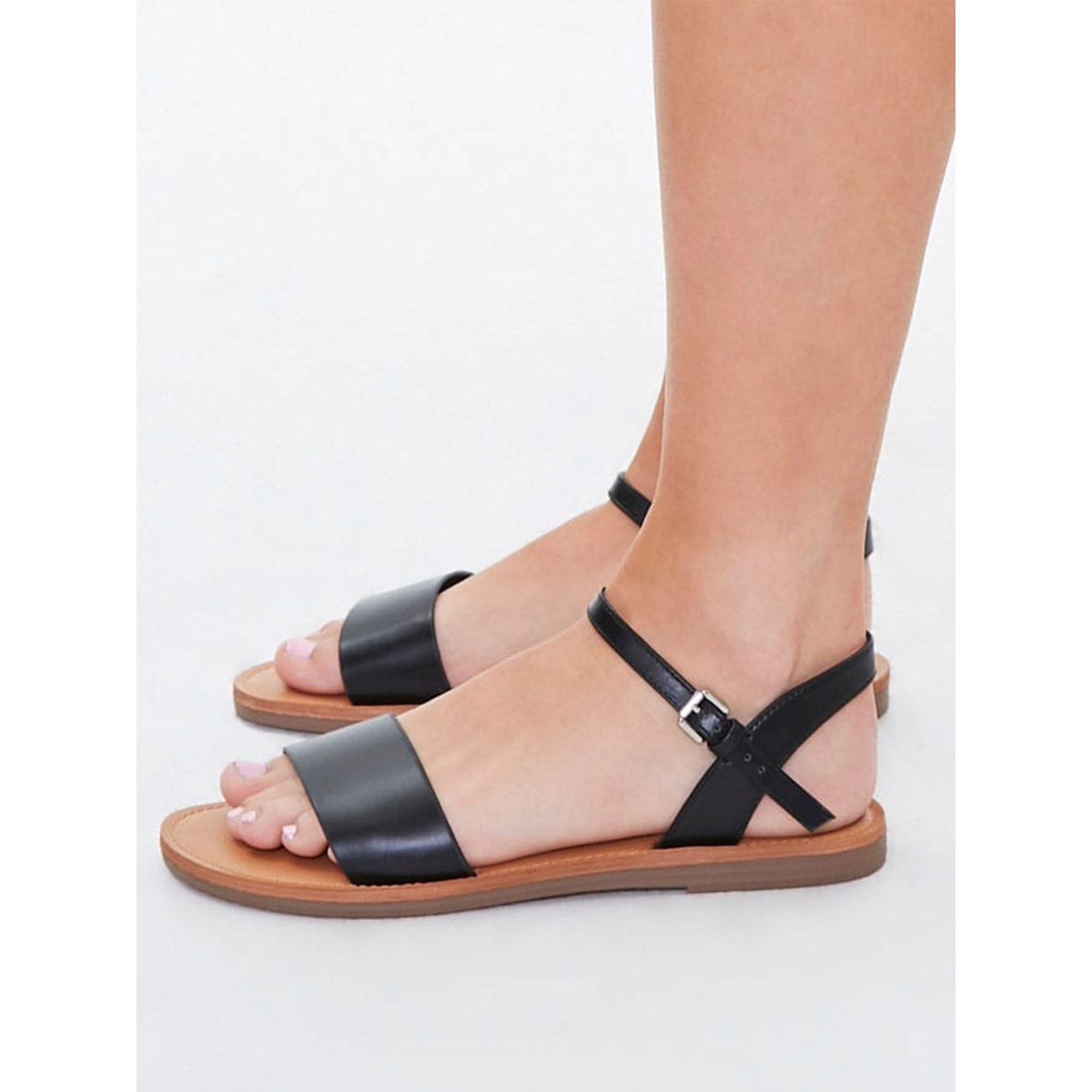 Forever 21 black on sale sandals