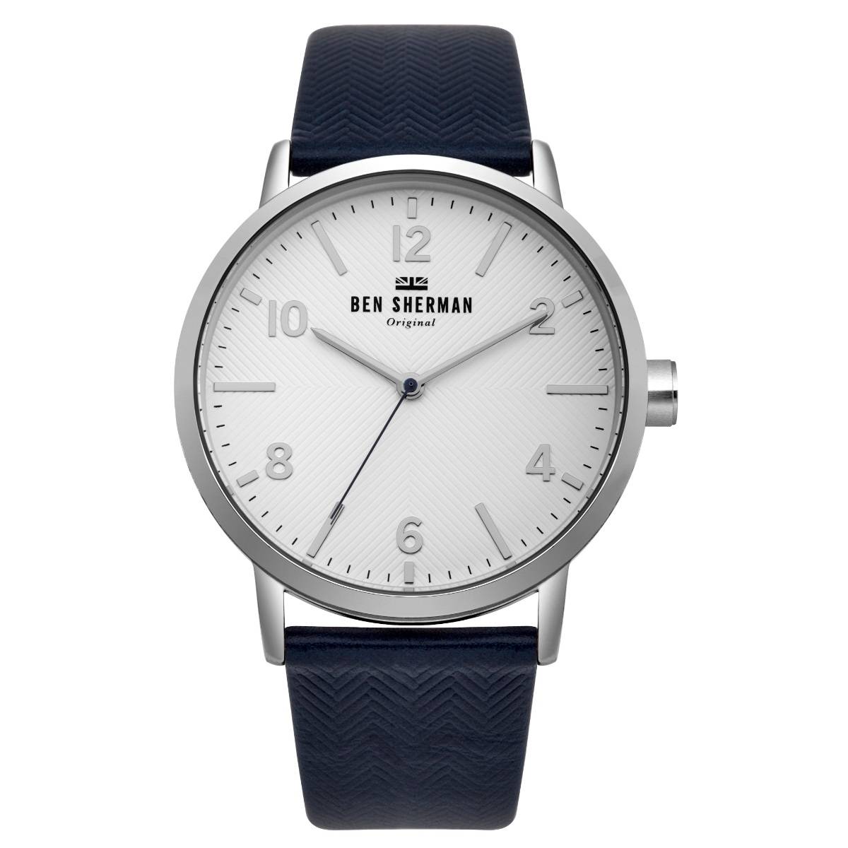 Buy Ben Sherman White Analogue Watch For Men - WB070UB Online