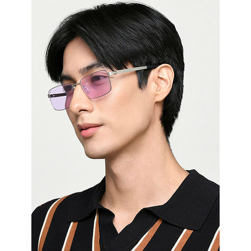 Buy Vincent Chase Purple Silver Full Rim Rectangle Square INDOOR