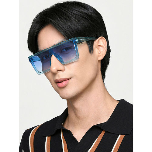 Vincent Chase Blue Gradient Blue Transparent Full Rim Square INDOOR GLASSES  VC S17431-C2 Sunglasses